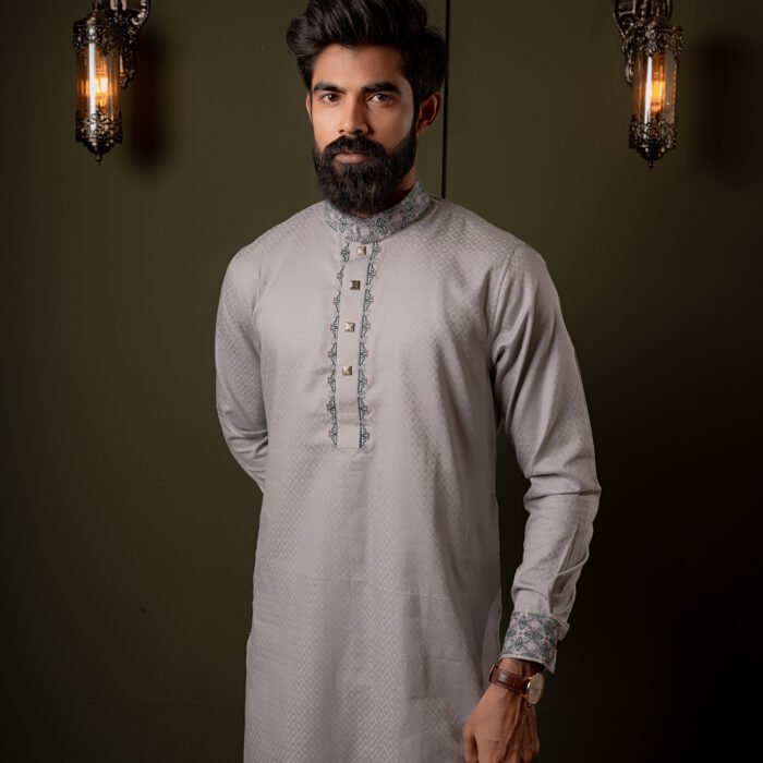 Premium Panjabi Embroidered